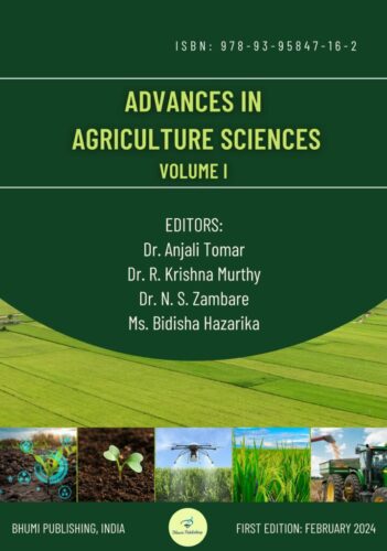 1. Front Cover Advances in Agriculture Sciences Volume I