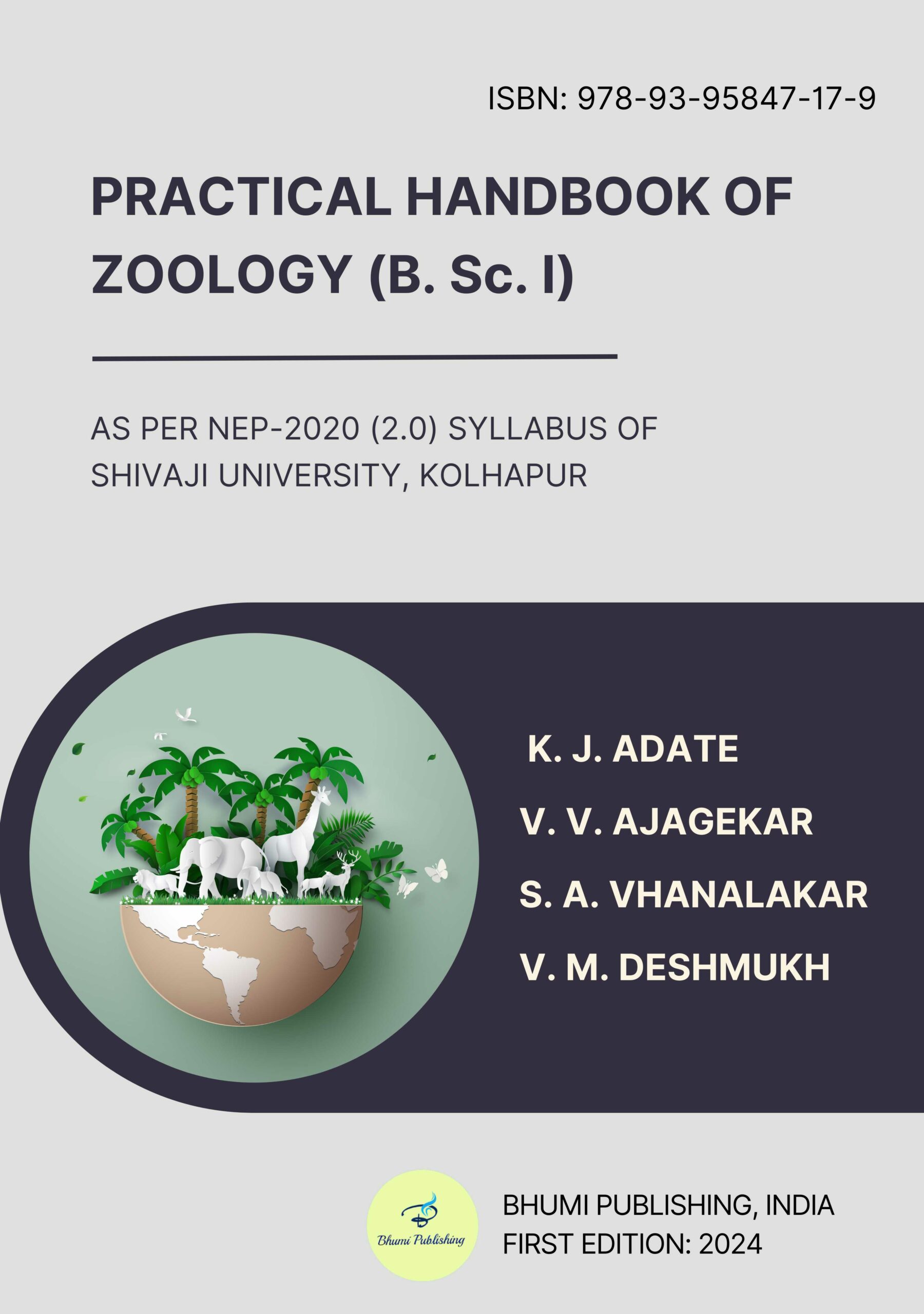 Practical Handbook of Zoology (B. Sc. I)