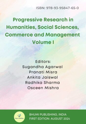 Progressive Research in Humanities, Social Sciences, Commerce and Management Volume I