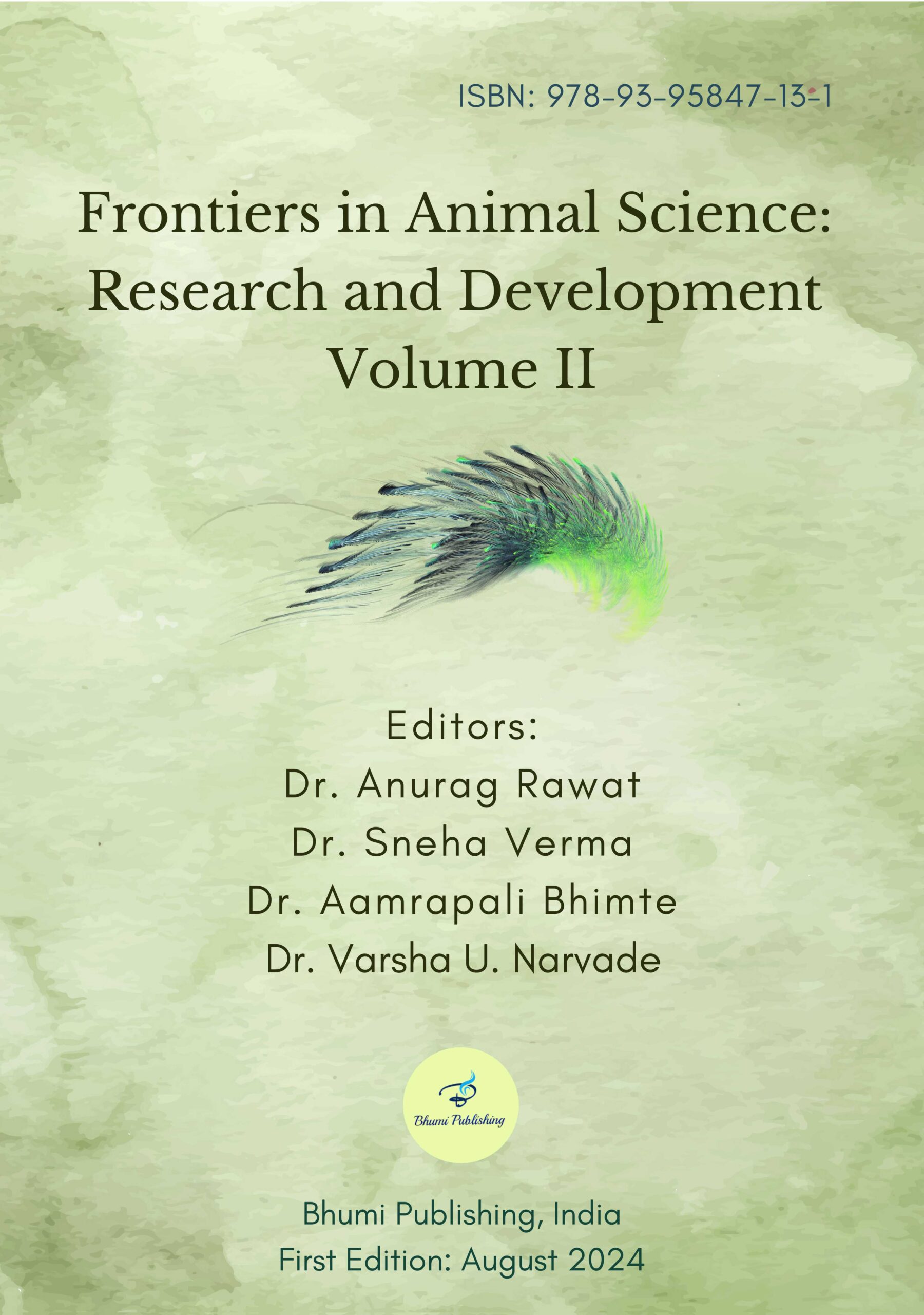 Frontiers in Animal Science: Research and Development Volume II