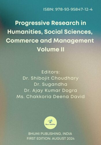 Progressive Research in Humanities, Social Sciences, Commerce and Management Volume II